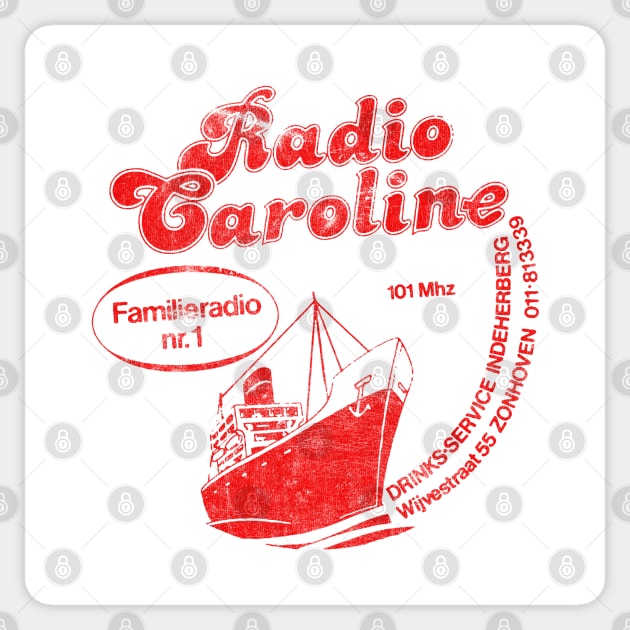 Radio Caroline, Belgium Sticker by CultOfRomance